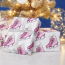 Search for pink and silver christmas wrapping paper For her