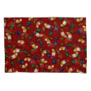 Search for red and white pillowcases Orange