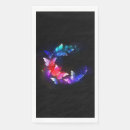 Search for butterfly napkins Black