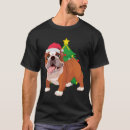 Search for bulldog christmas tshirts Dogmas