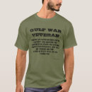 Search for gulf war tshirts Military
