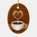 Search for coffee cup christmas tree decorations Espresso