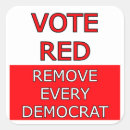 Search for vote red stickers Election