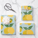 Search for yellow lemon wrapping paper Lemons