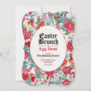 Search for decorated easter egg invitations Floral