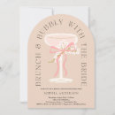 Search for arch bridal shower invitations Champagne