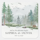 Search for rustic tree wedding stickers Woodland