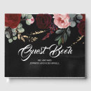 Search for red and black wedding guest books Gothic