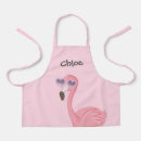 Search for flamingo kids aprons Cartoon