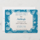 Search for beach shells invitations Ocean