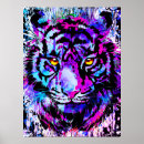 Search for purple tiger posters For kids