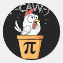 Search for funny pi day stickers Poultry