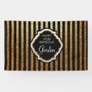 Search for sweet 16 birthday banners Black