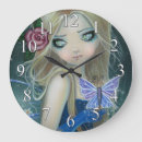Search for fantasy butterfly clocks Fairies