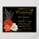 Search for monarch butterfly wedding invitations Black