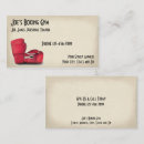 Search for boxing training business cards Boxer