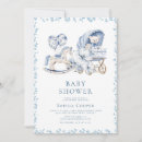 Search for elegant baby boy shower invitations Chinoiserie