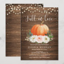 Search for pumpkin bridal shower invitations Fall