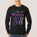 Search for mermaid birthday tshirts Years