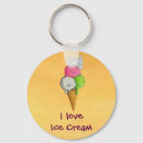 Search for cute ice cream key rings Kawaii