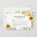 Search for sunflower wedding rsvp cards String lights