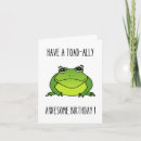 Search for toad birthday cards Green