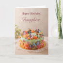 Search for soft floral birthday cards Daughter