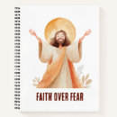 Search for jesus notebooks Faith over fear