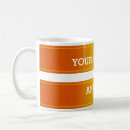 Search for orange stripe mugs Background