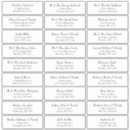 Search for wedding stationery Guest names