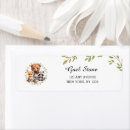 Search for woodland animal baby shower return address labels Whimsical