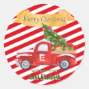 Search for classic truck stickers Merry christmas