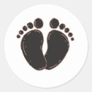Search for baby foot prints stickers Girl