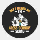 Search for love skiing stickers Wear red