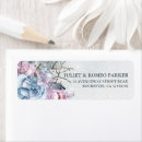 Search for wedding winter return address labels Dusty blue