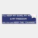 Search for keep your change bumper stickers Republican