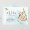 Search for cute sloth invitations Shower