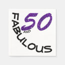 Search for 50th purple napkins Glam