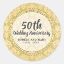 Search for anniversary celebration stickers Gold