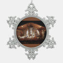 Search for christian nativity scene christmas tree decorations Baby jesus