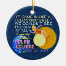 Search for sun moon christmas tree decorations Total solar eclipse