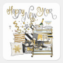 Search for new year wishes stickers Elegant