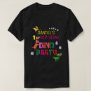 Search for dinosaur first birthday tshirts Dino party