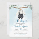 Search for clothesline baby boy shower invitations Earthy tones