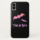 Search for flying bat iphone cases Black