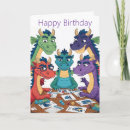 Search for funny dragon birthday cards Dragons