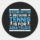 Search for badminton game stickers Racquet