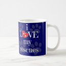 Search for paw prints on my heart mugs Pets