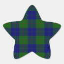 Search for green and blue plaid stickers Tartan