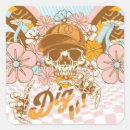Search for colourful skull stickers Retro